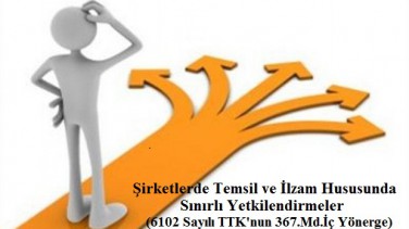 6102 Sayılı TTK’nun 367.Maddesi Hükmü Gereğince İç Yönerge