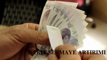 Nakit Sermaye Artırımı Karar Örneği